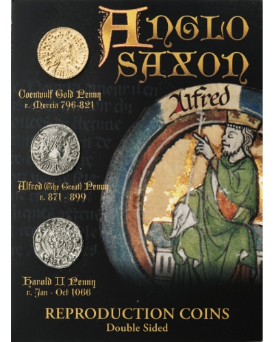 Anglo Saxon Coin Set of 3 Coins