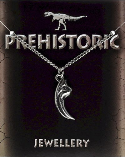 Claw Pendant on Chain - Pewter