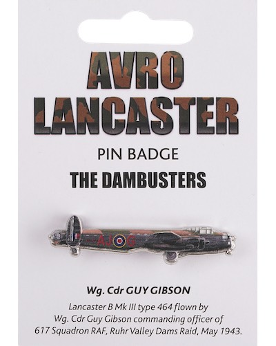 Avro Lancaster 3D Pin Badge