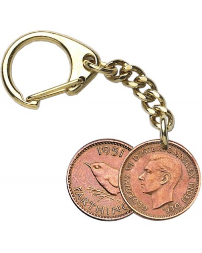 Farthing Key-Ring - George VI