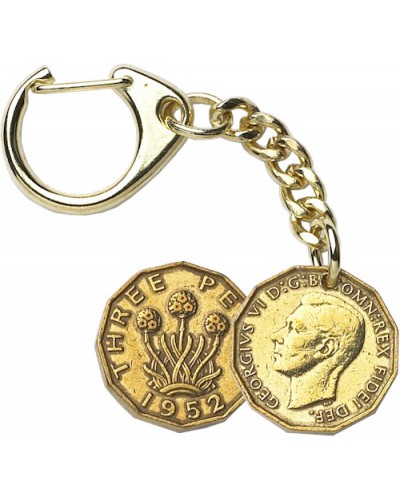 Threepence Key-Ring - George VI