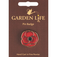 Poppy Enamel Pin Badge