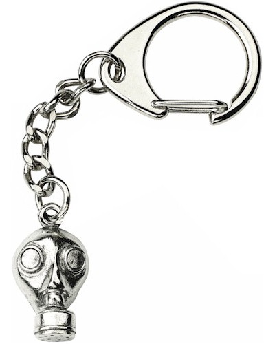 Gas Mask Key-Ring