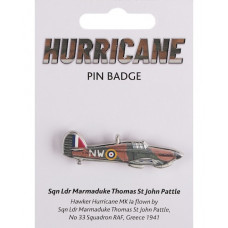 Hawker Hurricane 3D Pin Badge