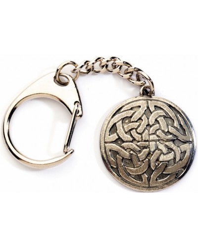 Round Interlaced Key-Ring