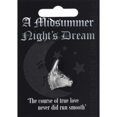 A Midsummer Night's Dream Pin Badge - Pewter