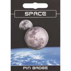 Moon 3D Pin Badge