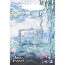 Claude Monet 3D Pin Badge