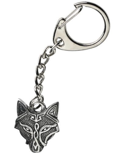 Odin’s Wolf Head Key-Ring