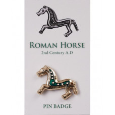 Roman Horse Enamel Pin Badge