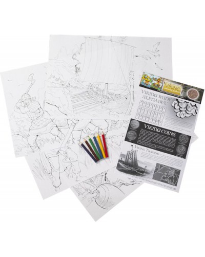 Viking Educational Colouring Posters