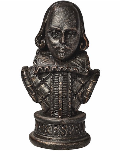 William Shakespeare Bust 7cm