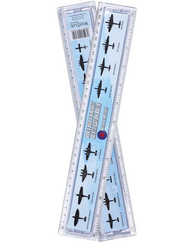 World War II Aircraft Identification Ruler - 30cm